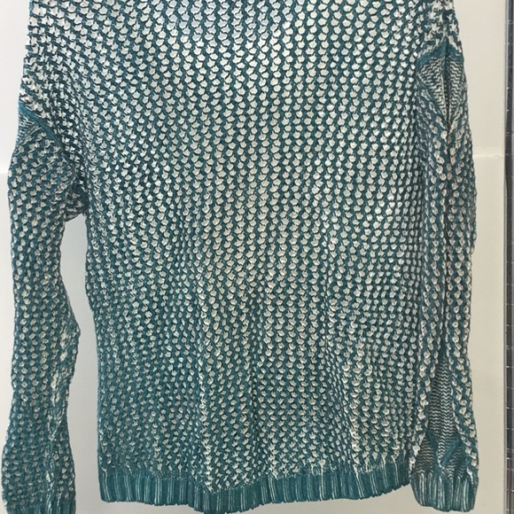 A.N.A brand Ladies Green & White Sweater - Picture 4 of 10